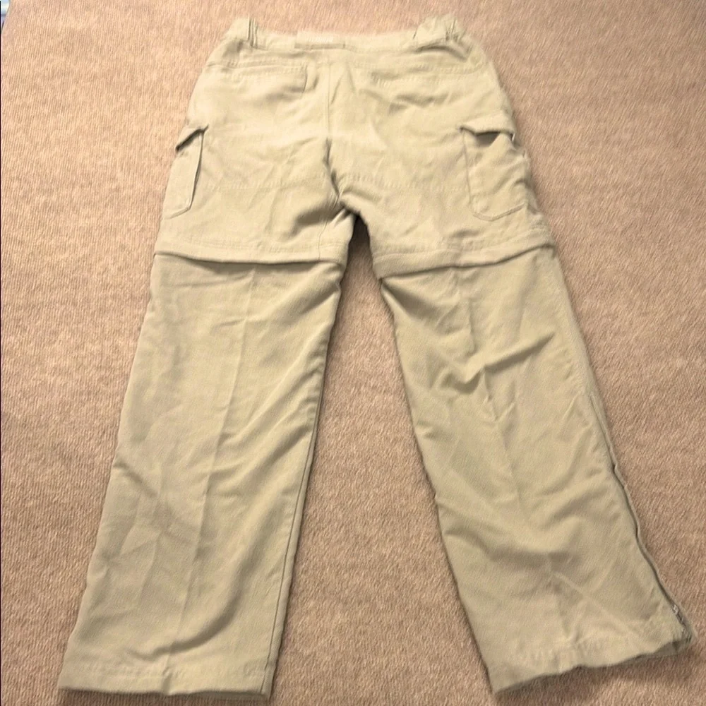 Columbia Titanium Men’s Pants 32x34 Thick Omni Dry Convertible Hiking Fish Tan